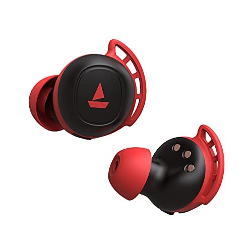 boAt Airdopes 441 Pro Bluetooth Truly Wireless in Ear Earbuds with mic, Upto 150 Hours Playback, Signature Sound, IPX7, BT v5.0, Type-c Interface and Capacitive Touch Controls(Raging Red) boAt Airdopes 441 Pro Bluetooth Truly Wireless in Ear Earbuds with mic, Upto 150 Hours Playback, Signature Sound, IPX7, BT v5.0, Type-c Interface and Capacitive Touch Controls(Raging Red)